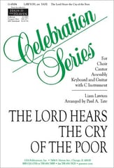 The Lord Hears the Cry of the Poor SATB choral sheet music cover